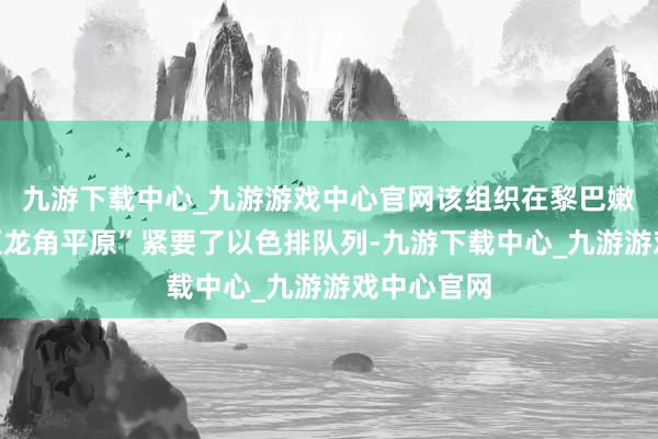 九游下载中心_九游游戏中心官网该组织在黎巴嫩南部的“迈龙角平原”紧要了以色排队列-九游下载中心_九游游戏中心官网